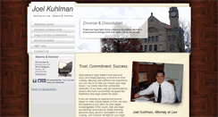 Desktop Screenshot of joelkuhlman.com